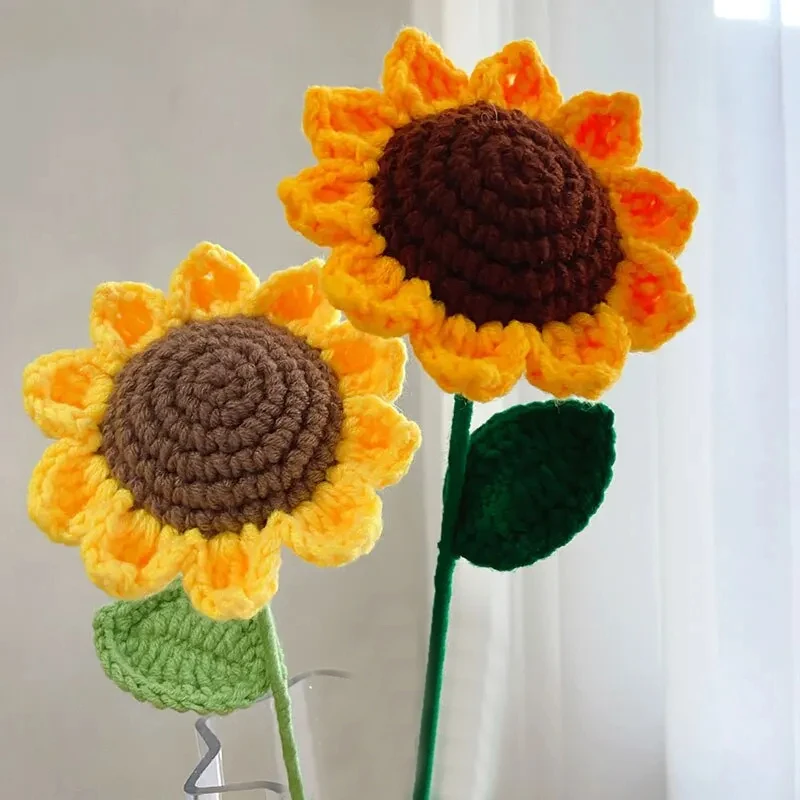 3Pcs Sunflower Hand Woven Bouquet Creative Wool Knitting Flower Sunflower Decorations Teachers Day Mother S Day Birthday Gift
3Pcs Sunflower Hand Woven Bouquet Creative Wool Knitting Flower Sunflower Decorations Teachers Day Mother S Day Birthday Gift