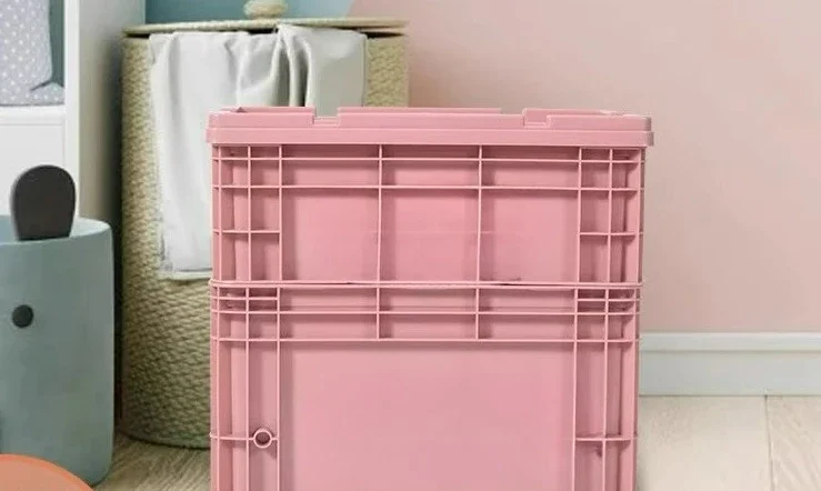 Thickened industrial wind turnover box Storage box Internet celebrity storage box Japanese plastic
Thickened industrial wind turnover box Storage box Internet celebrity storage box Japanese plastic