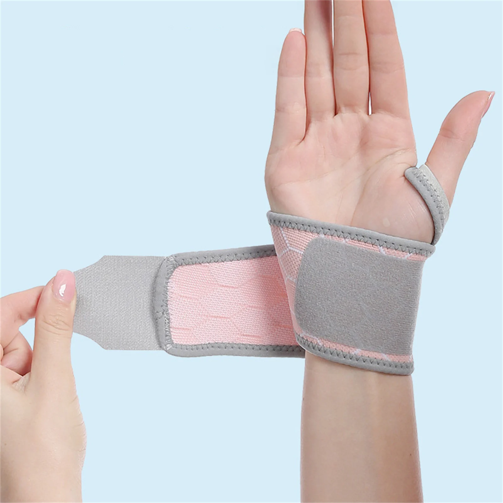 Adjustable Wrist Support Brace for Tendonitis Arthritis Sports Protection with Breathable Elastic Fabric, Left or Right Hand
Adjustable Wrist Support Brace for Tendonitis Arthritis Sports Protection with Breathable Elastic Fabric, Left or Right Hand