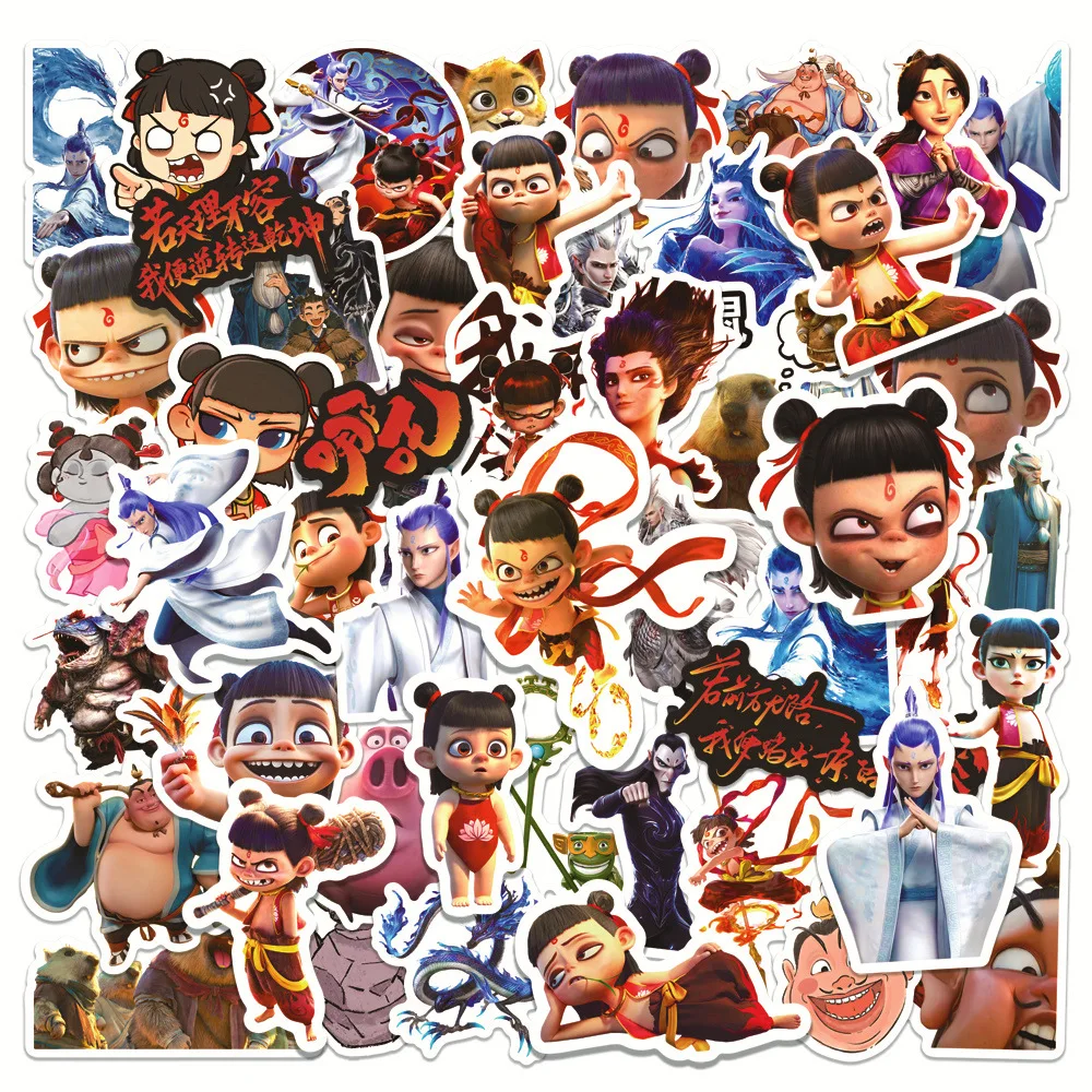 60Pcs Anime Film Ne Zha 2 Series Stickers Suitcase Phone Case Water Bottle Waterproof Decoration Diy Sticker Packs
60Pcs Anime Film Ne Zha 2 Series Stickers Suitcase Phone Case Water Bottle Waterproof Decoration Diy Sticker Packs