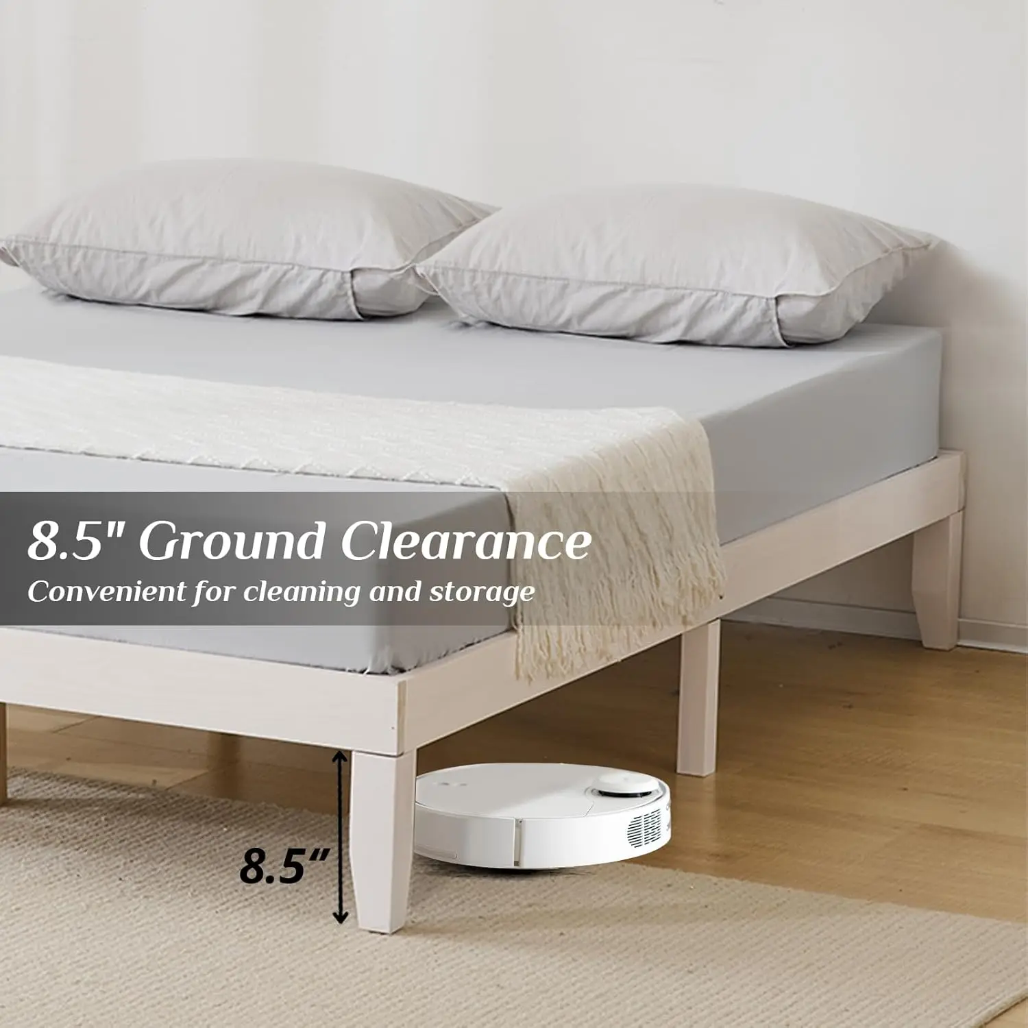 12 Hes Wood Platform Bed Frame, Full Bed Frame, Solid Wood Foundation With Wood Slat Support, Easy Assembly No Box Spring Ned
12 Hes Wood Platform Bed Frame, Full Bed Frame, Solid Wood Foundation With Wood Slat Support, Easy Assembly No Box Spring Ned