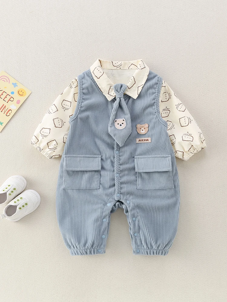 Spring Newborn Baby Clothes Long Sve Onesie Casual Outerwear Baby Clothes Trendy Climbing Suit Cartoon Monthly Jaet
Spring Newborn Baby Clothes Long Sve Onesie Casual Outerwear Baby Clothes Trendy Climbing Suit Cartoon Monthly Jaet