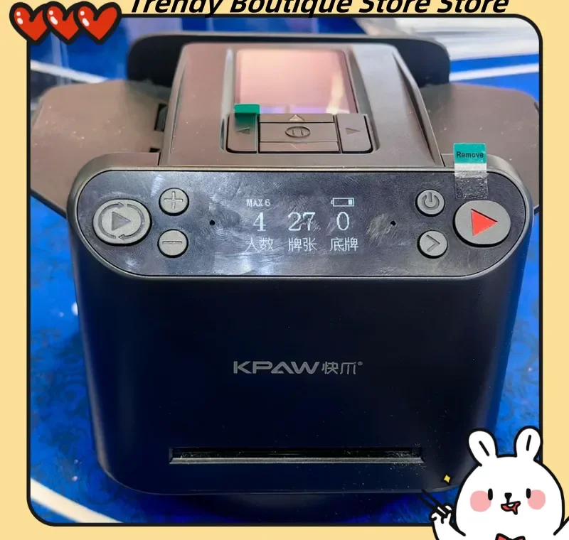 Kpaw Max6 Автоматическая развлекательная машина для дилера карт — универсальная машина для тасования карт и эмиер для игр и развлечений
Kpaw Max6 Автоматическая развлекательная машина для дилера карт — универсальная машина для тасования карт и эмиер для игр и развлечений