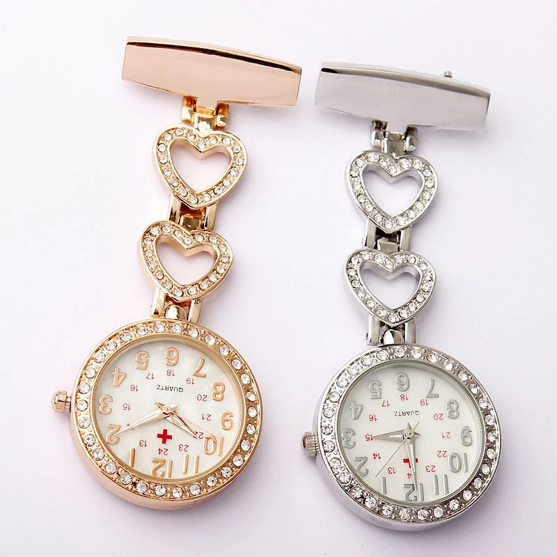 30pcs Roll Drill Nurse Watch Hanging Watch Chest Watch Medical Nurse Pocket Watch Women's Water Drill Watch
30pcs Roll Drill Nurse Watch Hanging Watch Chest Watch Medical Nurse Pocket Watch Women's Water Drill Watch