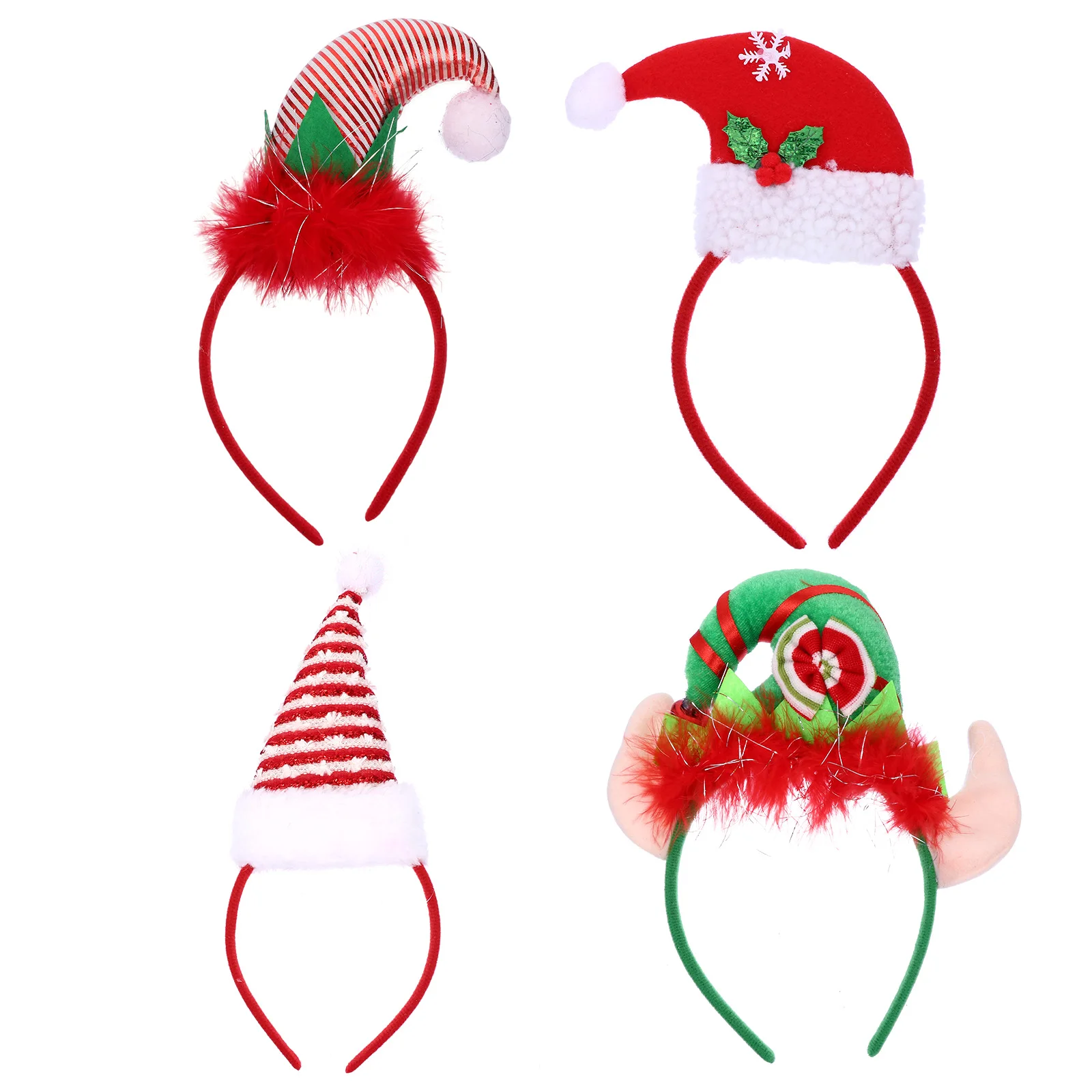 4pcs Hat Elastic Hair Hoop for Kids Christmas Supplies Adults Santa Hat Hair Hoop Party Supplies Lovely Hairwear Christmas
4pcs Hat Elastic Hair Hoop for Kids Christmas Supplies Adults Santa Hat Hair Hoop Party Supplies Lovely Hairwear Christmas