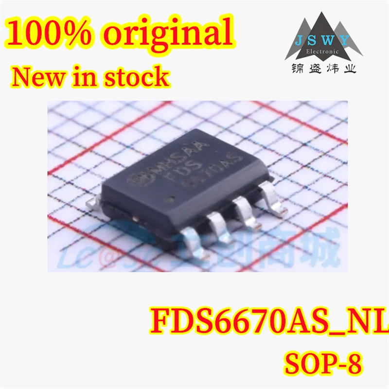 (10/50pcs) FDS6670AS SOP-8 30V 13.5A N-Channel MOSFET Chip 100% Brand New Original In Stock Fast Shipping
(10/50pcs) FDS6670AS SOP-8 30V 13.5A N-Channel MOSFET Chip 100% Brand New Original In Stock Fast Shipping
