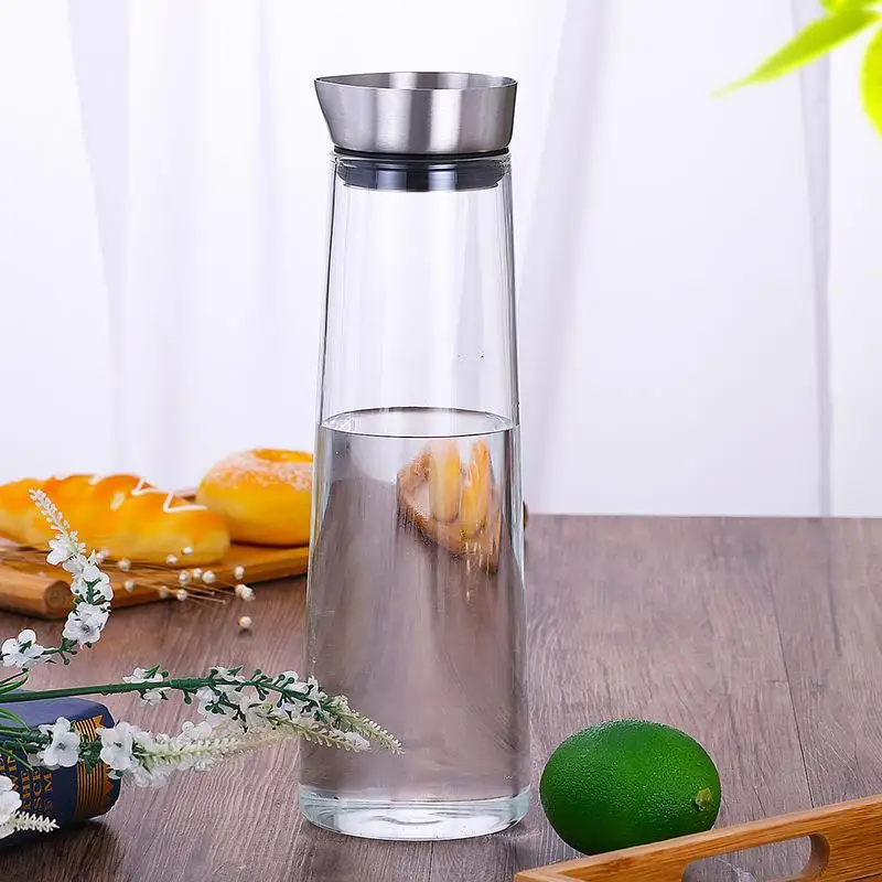 Large Capacity Borosilicate Glass Stove Top Water Pot with Stainless Steel Lid for Cold Tea Brewing Home Use Water Pot
Large Capacity Borosilicate Glass Stove Top Water Pot with Stainless Steel Lid for Cold Tea Brewing Home Use Water Pot