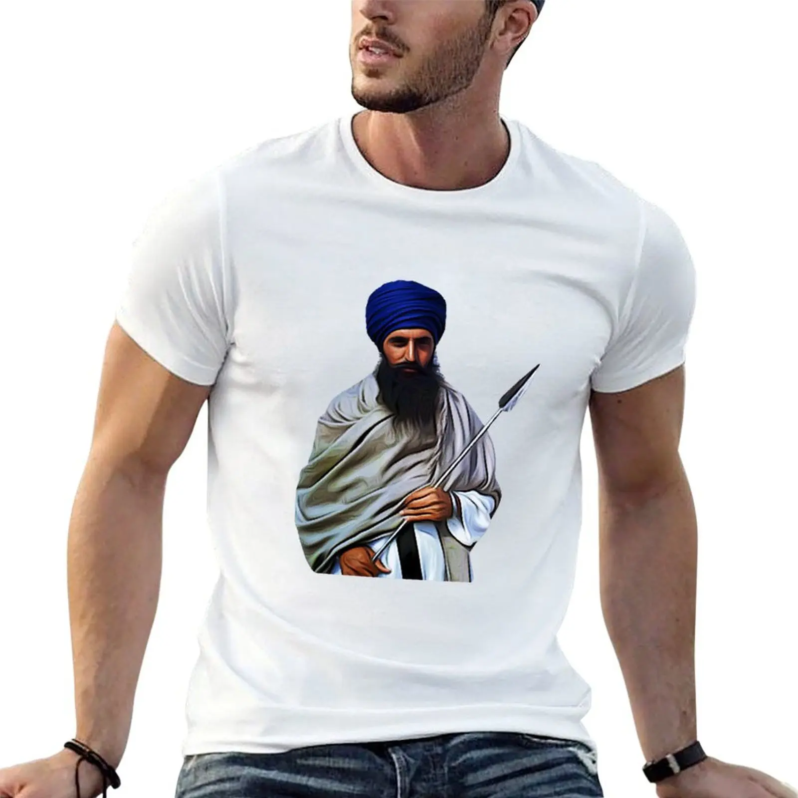 Sant Jarnail Singh Bhindranwale T-Shirt funny t shirts dark humor t shirts cotton 100% T-Shirt
Sant Jarnail Singh Bhindranwale T-Shirt funny t shirts dark humor t shirts cotton 100% T-Shirt