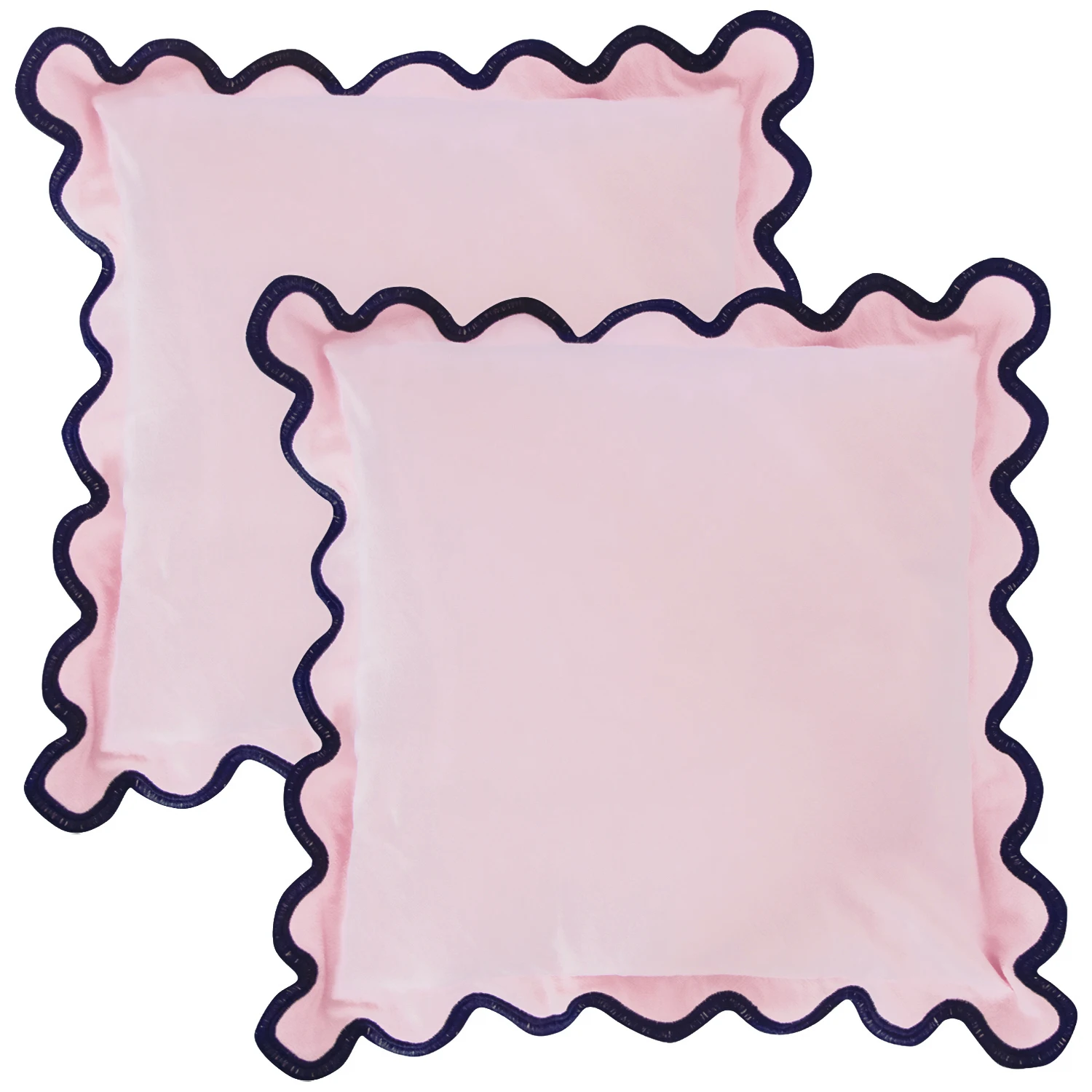 Scallop Pillow Covers 16x16 inch Square - Soft Cotton Linen Decorative Cushions for Living Room & Bedroom
Scallop Pillow Covers 16x16 inch Square - Soft Cotton Linen Decorative Cushions for Living Room & Bedroom