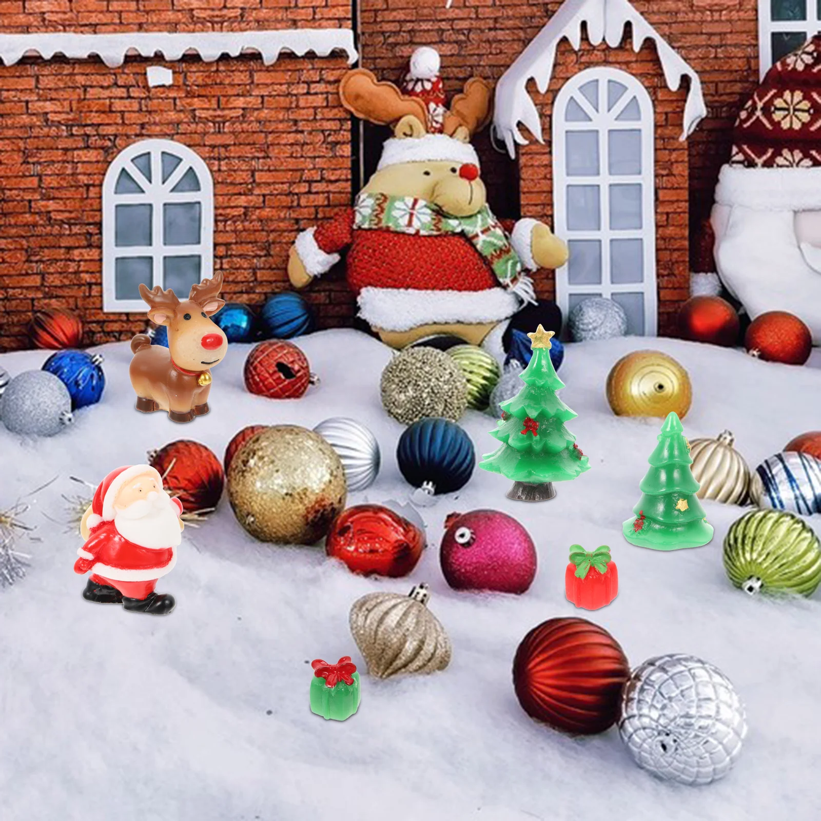 27Pcs Miniature Resin Christmas Ornaments Xmas Micro Landscape Decor Christmas Holiday Decoration Xmas Micro Landscape
27Pcs Miniature Resin Christmas Ornaments Xmas Micro Landscape Decor Christmas Holiday Decoration Xmas Micro Landscape