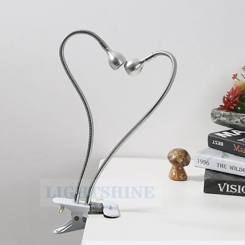 Machine Tool Work Lamp Led Clip Desk Lamp Dual Head Spotlight Lamp USB Working Desk Lamp 5VDC
Machine Tool Work Lamp Led Clip Desk Lamp Dual Head Spotlight Lamp USB Working Desk Lamp 5VDC