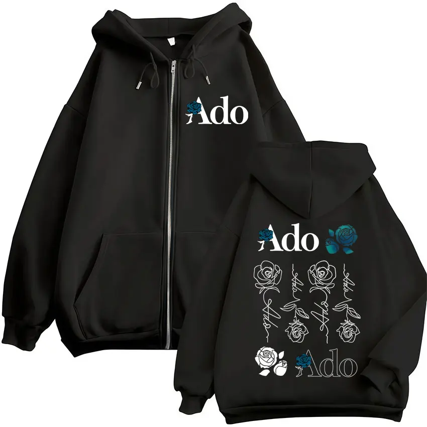 Ado Blue Rose World Tour 2025 Hibana Merch Zipper Hoodies Men's Women Clothing Fashion Zip Up Sweatshirts Casual Hoodie Jackets
Ado Blue Rose World Tour 2025 Hibana Merch Zipper Hoodies Men's Women Clothing Fashion Zip Up Sweatshirts Casual Hoodie Jackets