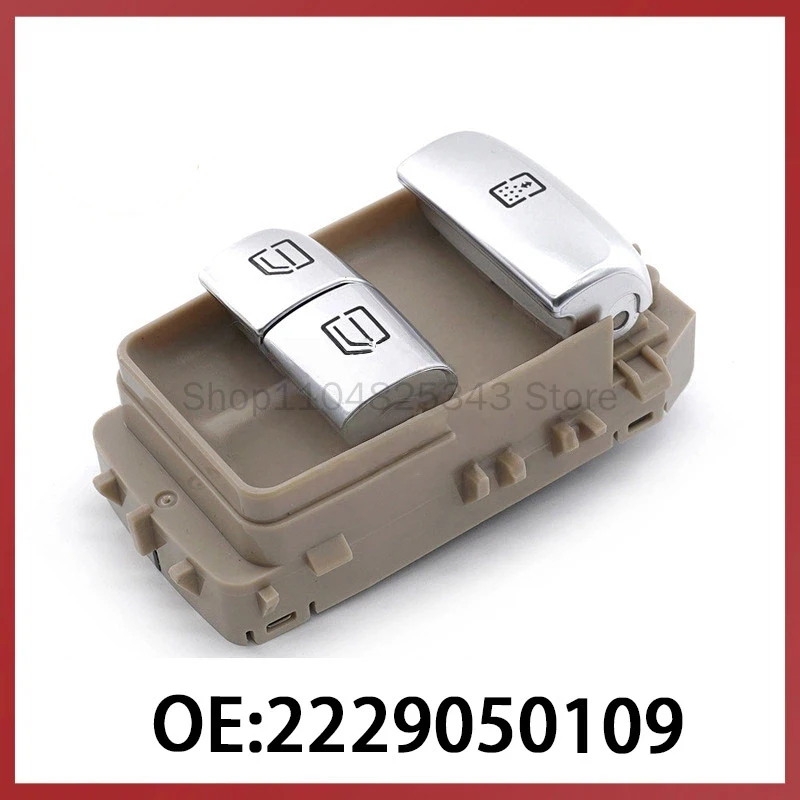 It is suitable for Mercedes-Benz auto parts glass lifter switch power window adjustment main switch 2229050109
It is suitable for Mercedes-Benz auto parts glass lifter switch power window adjustment main switch 2229050109