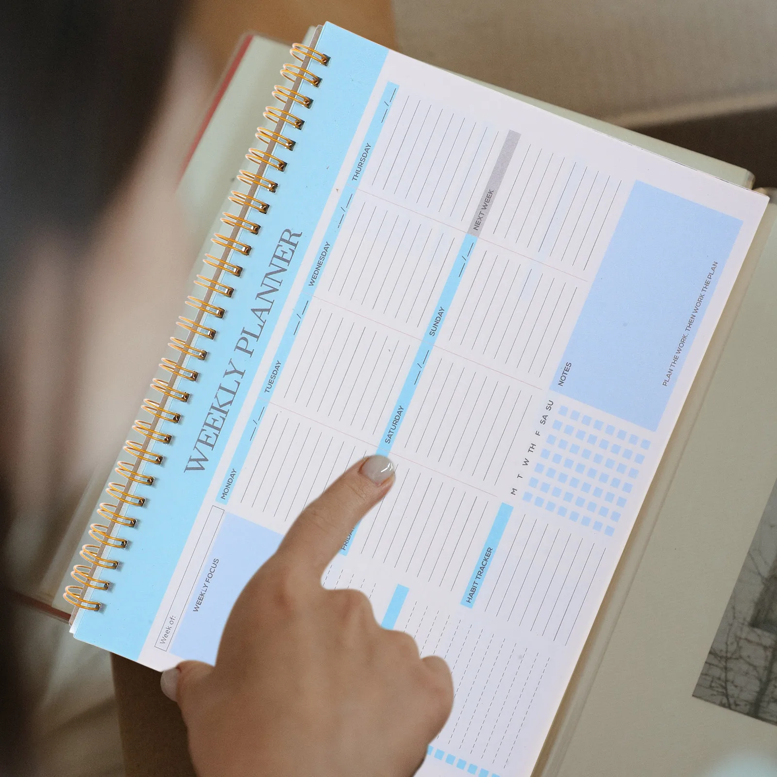 Weekly Planner B5 Size Robust Material Double Wire Binding Task Notebook Weekly Organizer Work Calendar Planning Pad College
Weekly Planner B5 Size Robust Material Double Wire Binding Task Notebook Weekly Organizer Work Calendar Planning Pad College