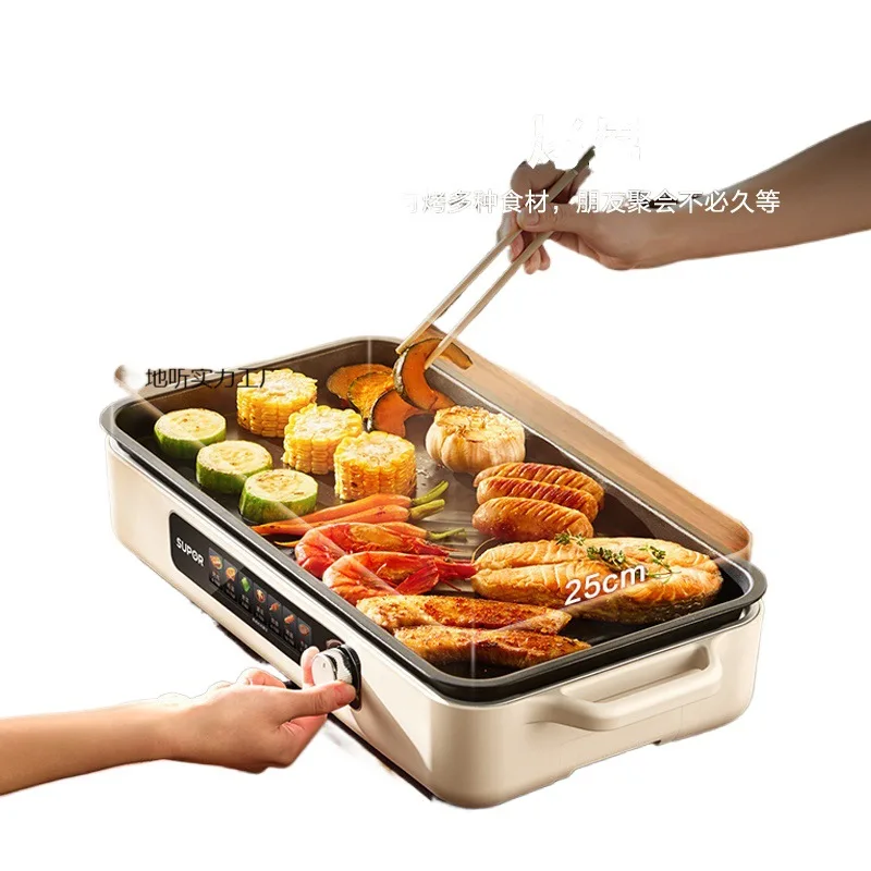 Electric grill electric grill high power 2200w family indoor less oil light smoke removable barbecue machine
Electric grill electric grill high power 2200w family indoor less oil light smoke removable barbecue machine