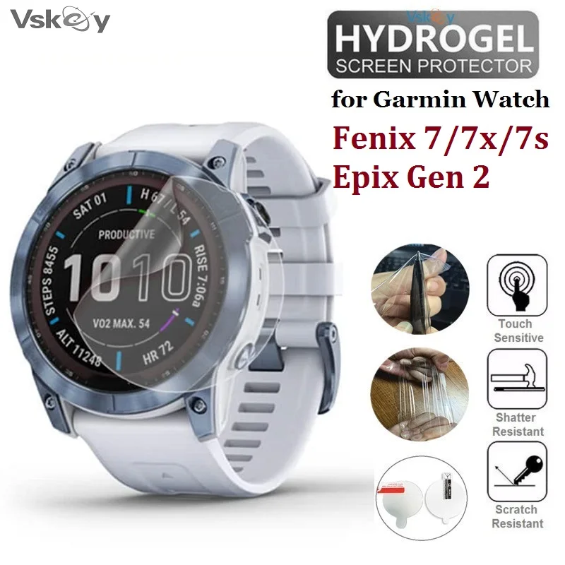 Гидрогелевая защитная пленка из ТПУ для смарт-часов Garmin Fenix 7 Pro / Fenix 7s Solar / Fenix 7X Sapphire, 10 шт.
Гидрогелевая защитная пленка из ТПУ для смарт-часов Garmin Fenix 7 Pro / Fenix 7s Solar / Fenix 7X Sapphire, 10 шт.