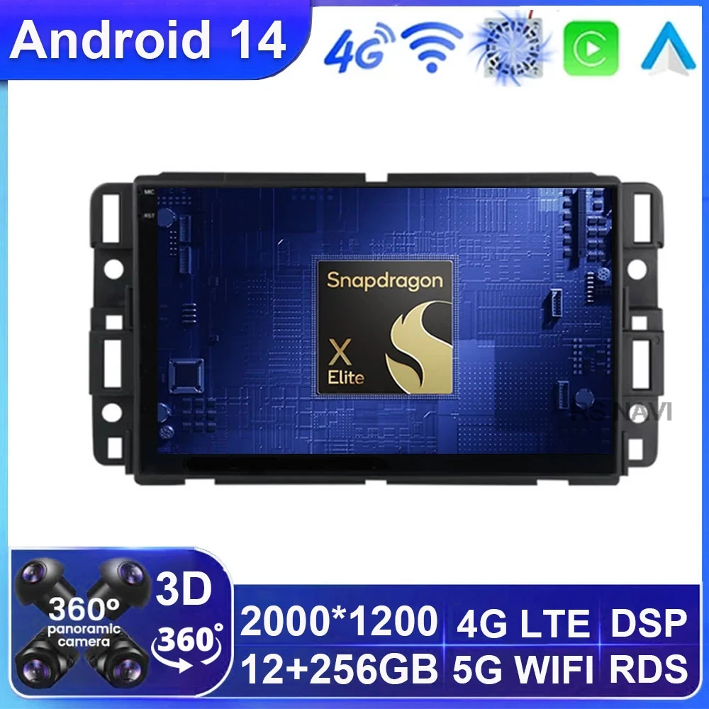 Автомобильный радиоприемник Android 14 для GMC 2007-2012 GPS, беспроводной автомобильный DSP 4G LTE Viedo плеер, стандартный Wi-Fi DVD Головной блок 2 DIN 2DIN BT
Автомобильный радиоприемник Android 14 для GMC 2007-2012 GPS, беспроводной автомобильный DSP 4G LTE Viedo плеер, стандартный Wi-Fi DVD Головной блок 2 DIN 2DIN BT