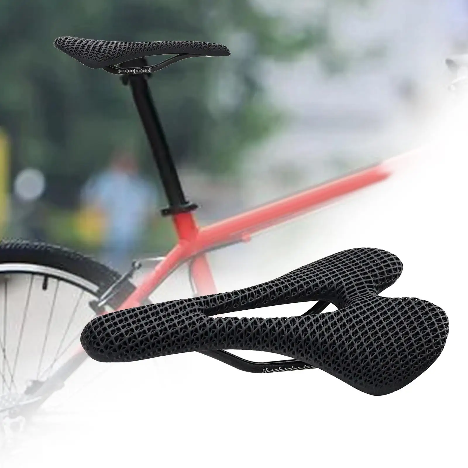 3D Printed Bike Saddle Bicycle Seat Cushion Adult Father's Day Gift Ergonomic Bicycle Saddle Cycling Accessories for Outdoor
3D Printed Bike Saddle Bicycle Seat Cushion Adult Father's Day Gift Ergonomic Bicycle Saddle Cycling Accessories for Outdoor