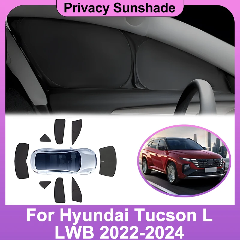 For Hyundai Tucson L NX4 LWB 2022-2024 2023 Privacy Sunshade Coverage Anti-UV Sun Sunroof Window Foldable Visor Car Accessories
For Hyundai Tucson L NX4 LWB 2022-2024 2023 Privacy Sunshade Coverage Anti-UV Sun Sunroof Window Foldable Visor Car Accessories