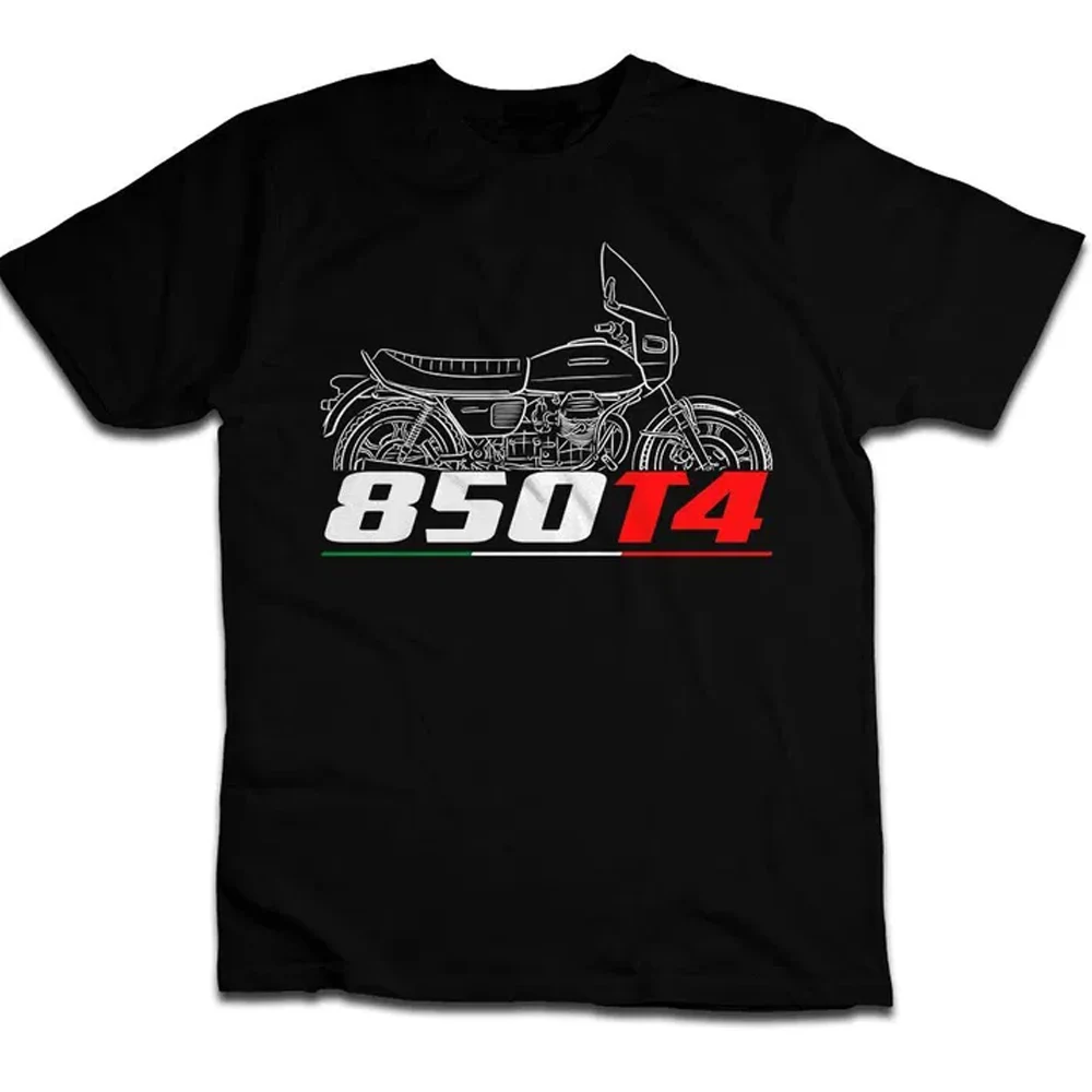 850T4 1980-1982 Moto Guzzi Vintage Motorcycle T-Shirt Italian Classic Graphic Tops Biker for Riders Apparel Motorcycling Tee
850T4 1980-1982 Moto Guzzi Vintage Motorcycle T-Shirt Italian Classic Graphic Tops Biker for Riders Apparel Motorcycling Tee
