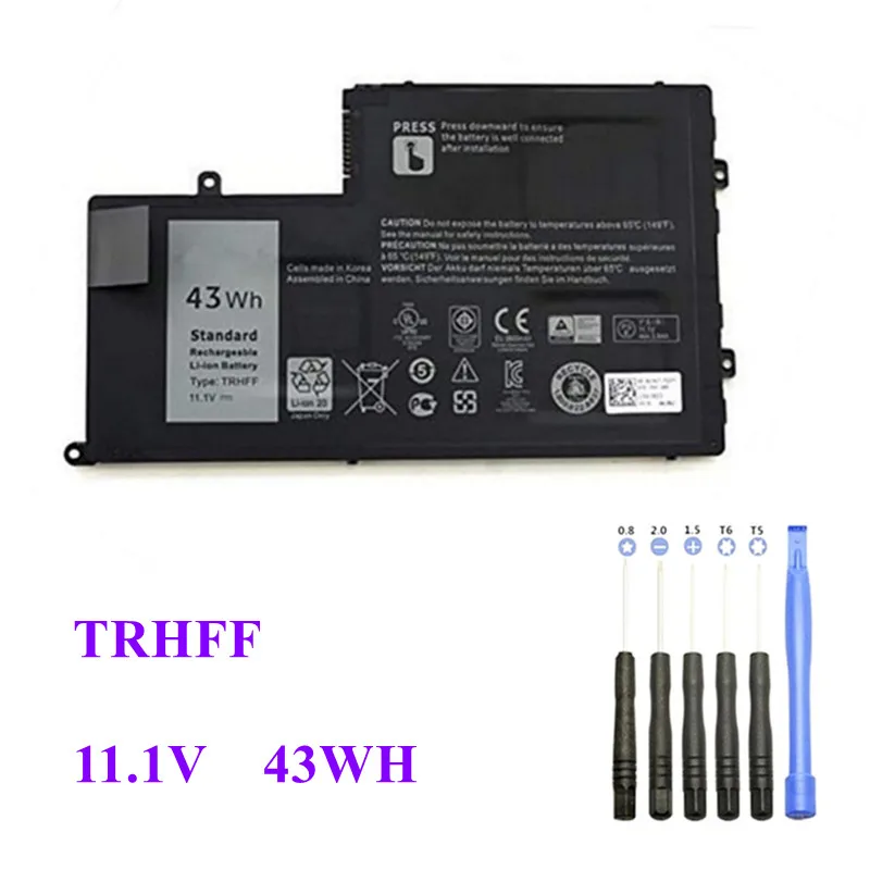 11.1V 43WH TRHFF Laptop Battery for DELL Inspiron 5547 5545 5548 5447 5445 5448 14-5447 15-5547 3450 3550 1V2F6 01V2F
11.1V 43WH TRHFF Laptop Battery for DELL Inspiron 5547 5545 5548 5447 5445 5448 14-5447 15-5547 3450 3550 1V2F6 01V2F