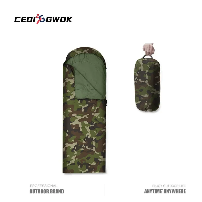 CEOI GWOK Envelope-style Sleeping Bag Outdoor Camping Camping Sleeping Bag Travel Warm Adult Cotton Sleeping Bag Thickening
CEOI GWOK Envelope-style Sleeping Bag Outdoor Camping Camping Sleeping Bag Travel Warm Adult Cotton Sleeping Bag Thickening