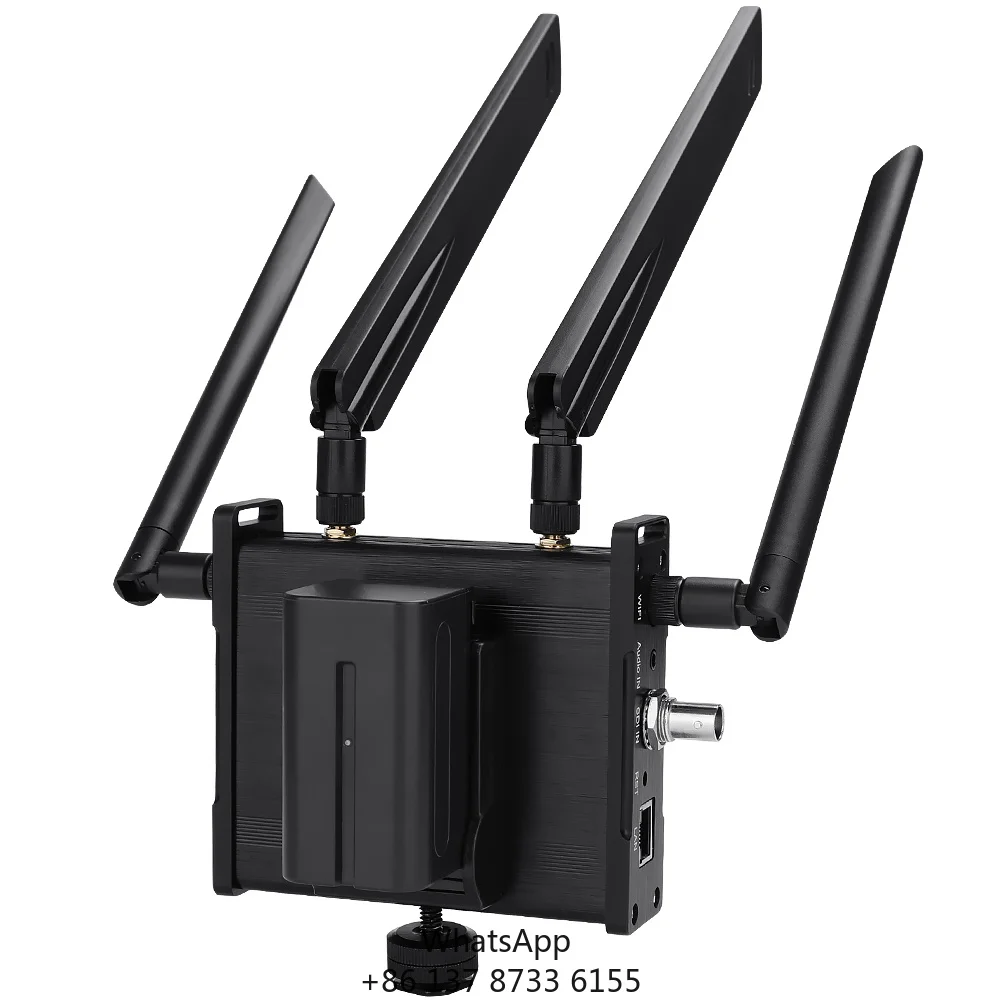 HD H.265 H.264 Sdi To Ip SRT UTP RTSP RTMP RTMPS 4g Wifi Video Encoder Support Battery For Live Streaming