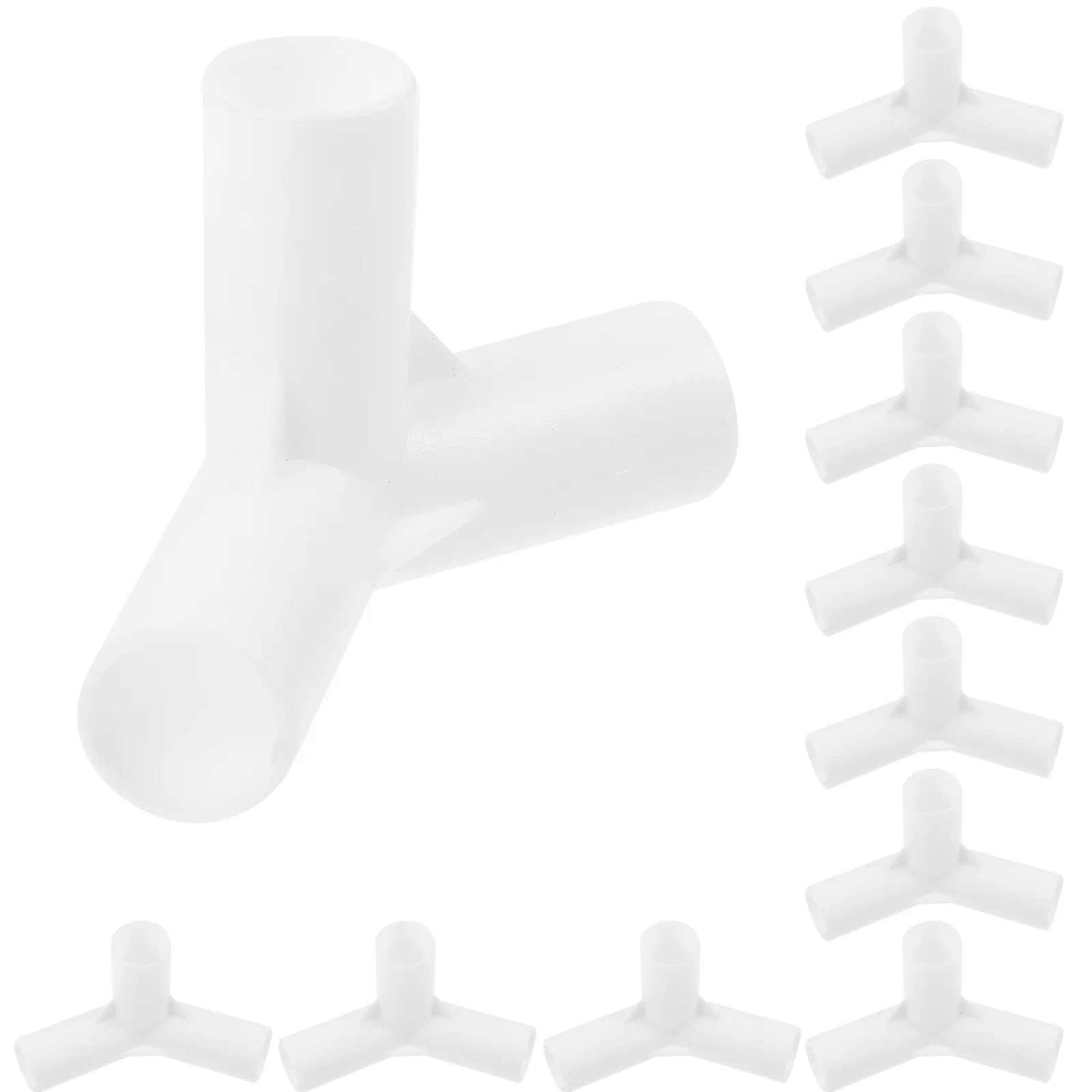 20 Pcs Tent Accessories Joint Pole Adapter Fitting Frame Pipe Fittings Three-way Connector Connecting Part White Plastic Rod
20 Pcs Tent Accessories Joint Pole Adapter Fitting Frame Pipe Fittings Three-way Connector Connecting Part White Plastic Rod