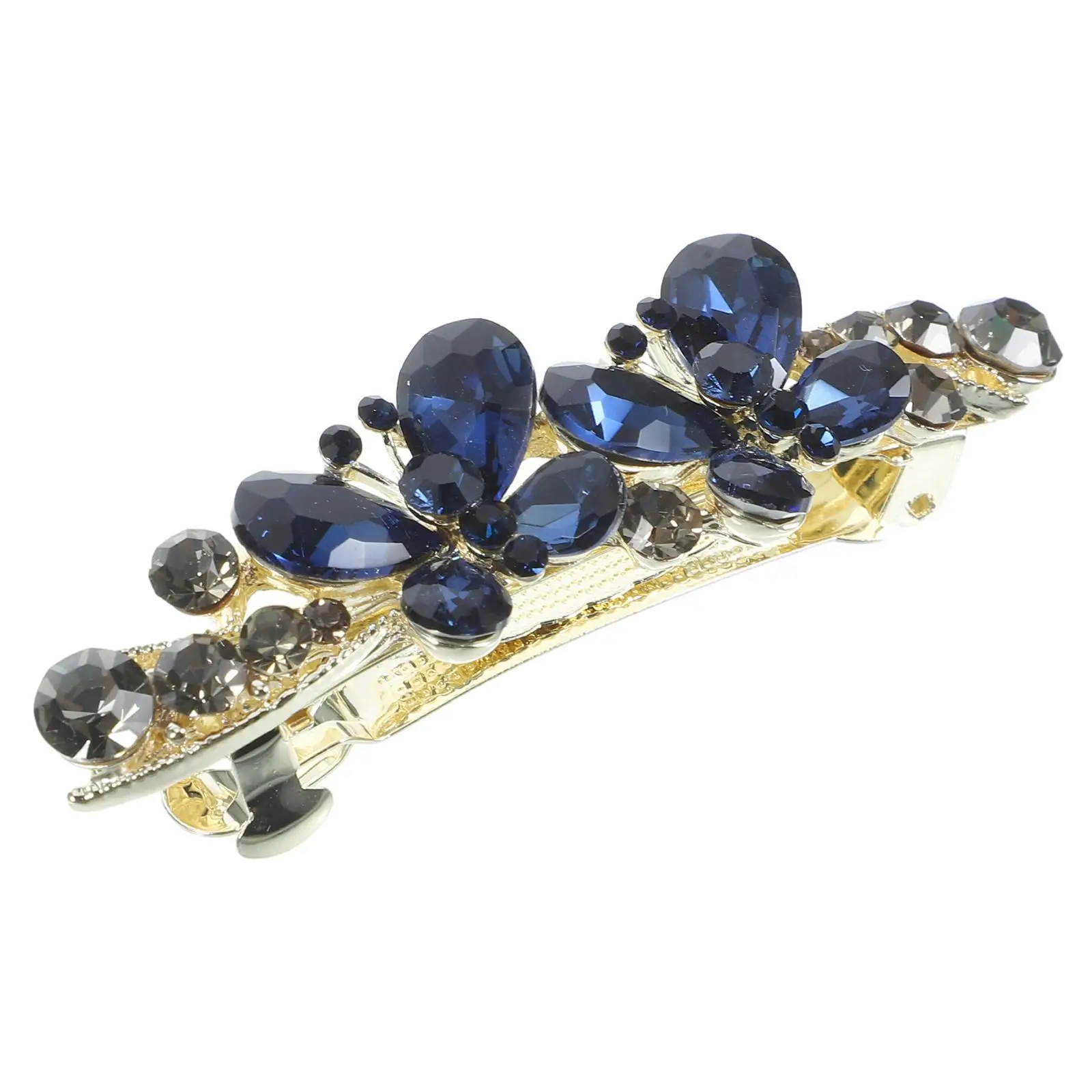 Rhinestone Bow Hair Clips Women Zinc Alloy Spring Blue Small Bling Accessories Thick Hair Styling Elegant Barrettes
Rhinestone Bow Hair Clips Women Zinc Alloy Spring Blue Small Bling Accessories Thick Hair Styling Elegant Barrettes