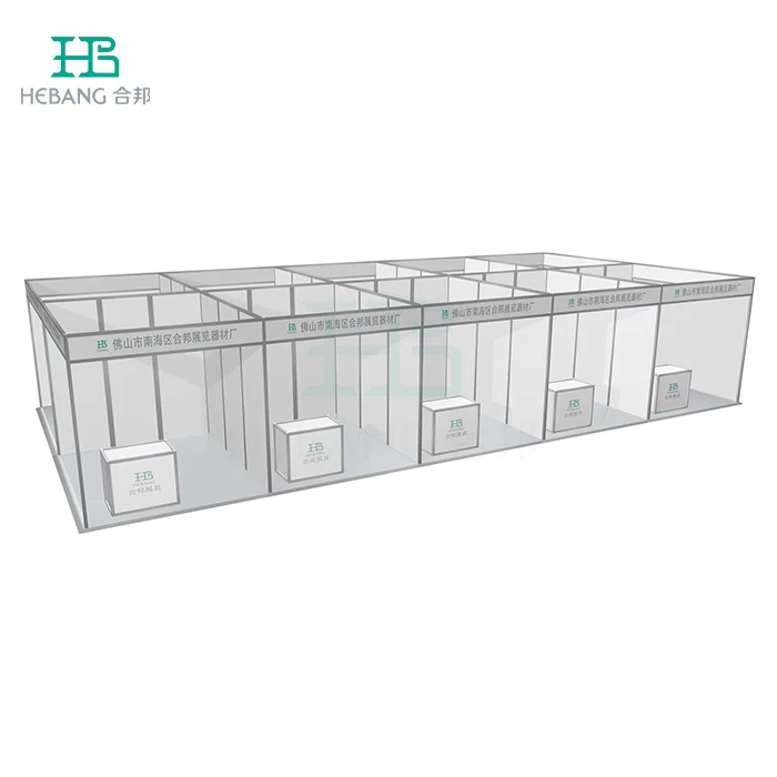Indoor Standard Exhibition Stand Partition Walls System Exhibition Booth Temporary Modular Aluminum Profile Shell Scheme Booth
Indoor Standard Exhibition Stand Partition Walls System Exhibition Booth Temporary Modular Aluminum Profile Shell Scheme Booth