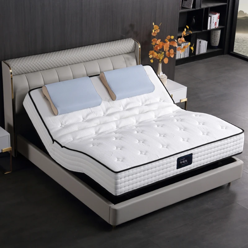 Electric lifting intelligent bed, complete set of massage, multi-function, customized gel memory cotton, independent bag, spring
Electric lifting intelligent bed, complete set of massage, multi-function, customized gel memory cotton, independent bag, spring