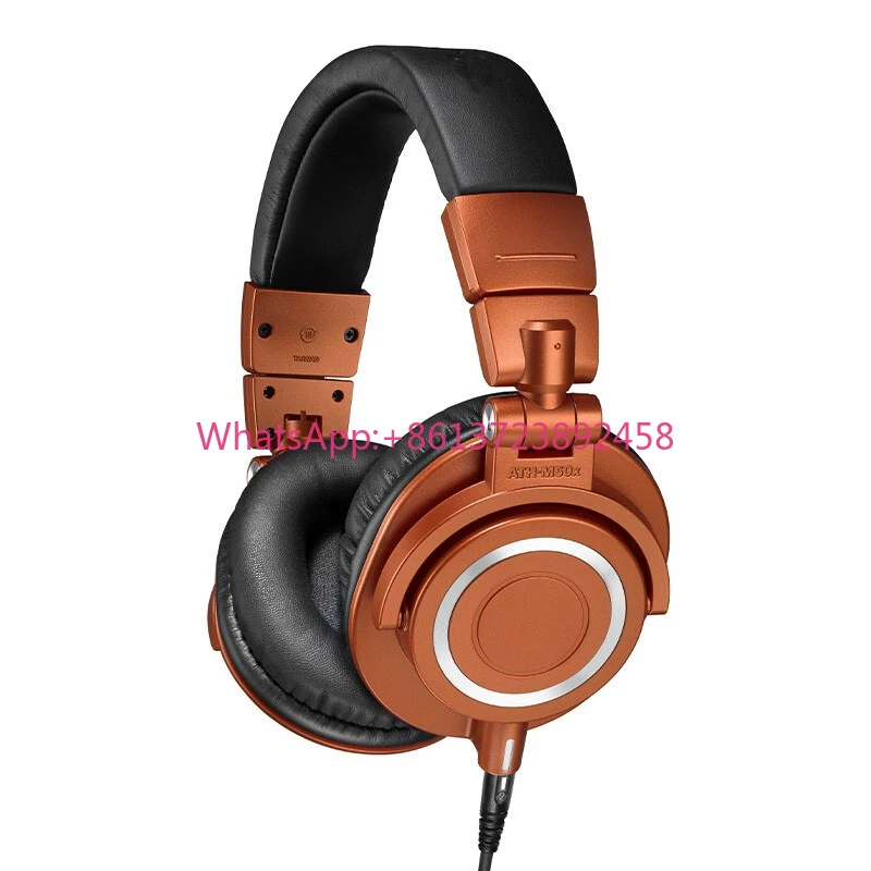 ATH-M50x Professional Over-Ear Monitoring Headphones Wired Ear Return Recording Equipment High Fidelity HIFI
ATH-M50x Professional Over-Ear Monitoring Headphones Wired Ear Return Recording Equipment High Fidelity HIFI
