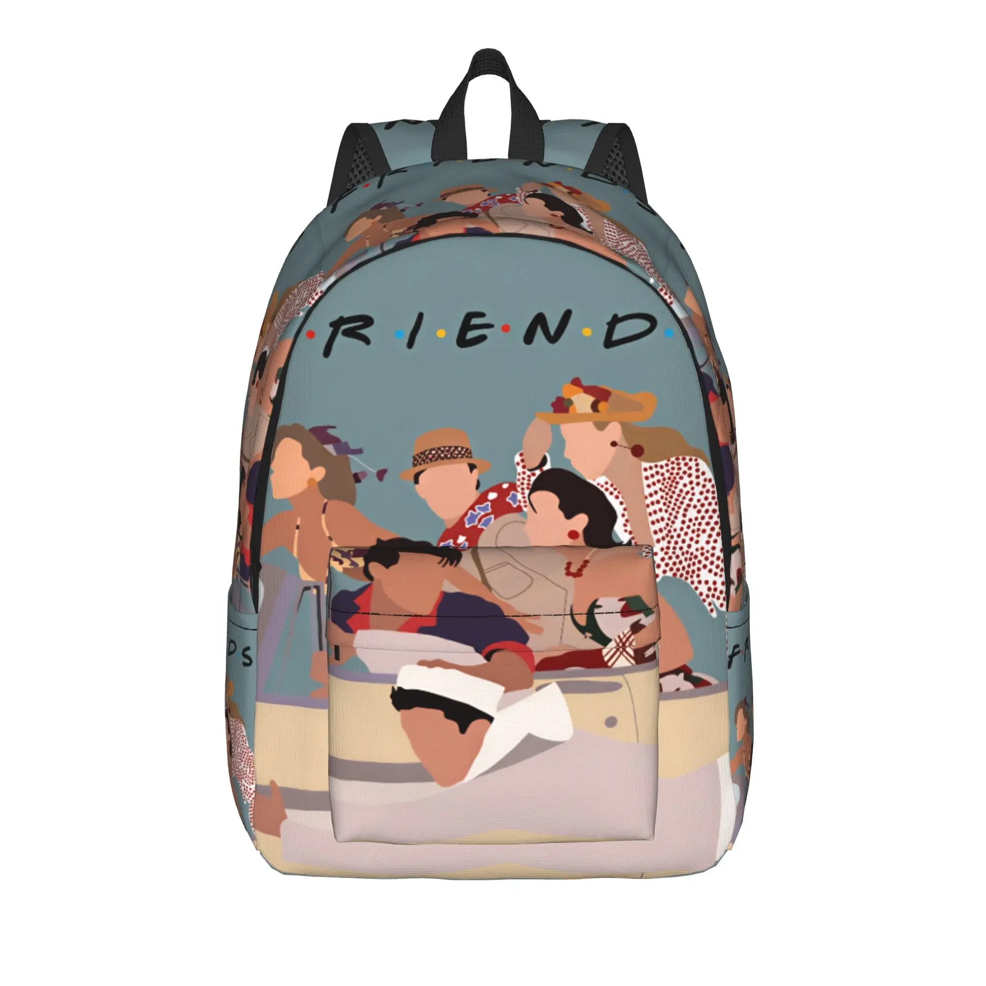 Friends TV Show Backpack Female Soft Backpacks Polyester Funny High School Bags Travel Designer Rucksack
Friends TV Show Backpack Female Soft Backpacks Polyester Funny High School Bags Travel Designer Rucksack