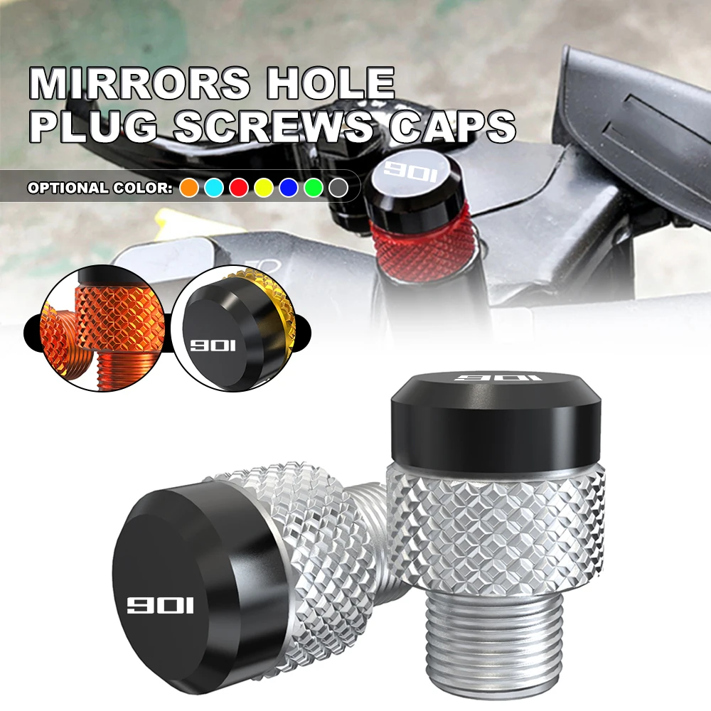 Mototcycle Accessories CNC Mirror Hole Plug Screws Bolts Cover Caps For Husqvarna Norden 901 norden901 NORDEN 901 2022-2023
Mototcycle Accessories CNC Mirror Hole Plug Screws Bolts Cover Caps For Husqvarna Norden 901 norden901 NORDEN 901 2022-2023