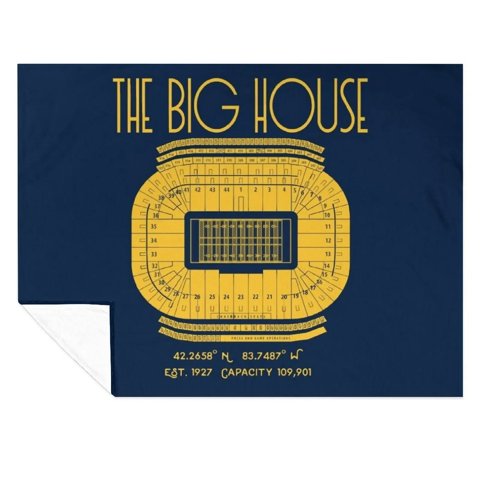 Michigan Football Big House Stadium Poster Print Throw Blanket Fashion Sofas Cute warm winter Winter beds Blankets
Michigan Football Big House Stadium Poster Print Throw Blanket Fashion Sofas Cute warm winter Winter beds Blankets