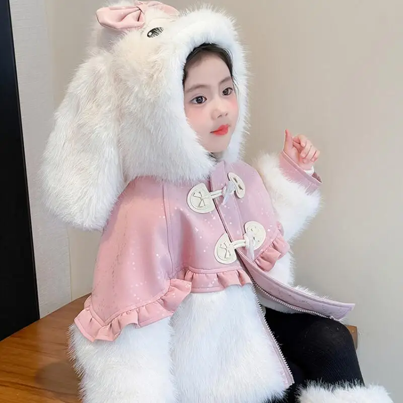 My Melody Girls' Winter Warm Jacket 2025 New Children's Kawaii Cartoon Thick Hooded Cotton Jacket Fashion Sweet Comfort Clothing
My Melody Girls' Winter Warm Jacket 2025 New Children's Kawaii Cartoon Thick Hooded Cotton Jacket Fashion Sweet Comfort Clothing