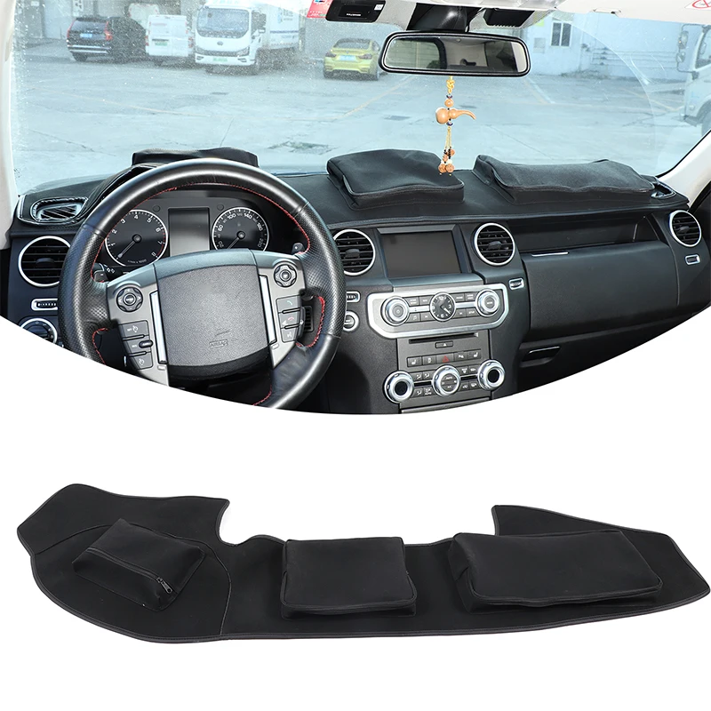 For Land Rover Discovery 4 LR4 2010-2016 black car dashboard storage sun protection mat car interior modification accessories
For Land Rover Discovery 4 LR4 2010-2016 black car dashboard storage sun protection mat car interior modification accessories