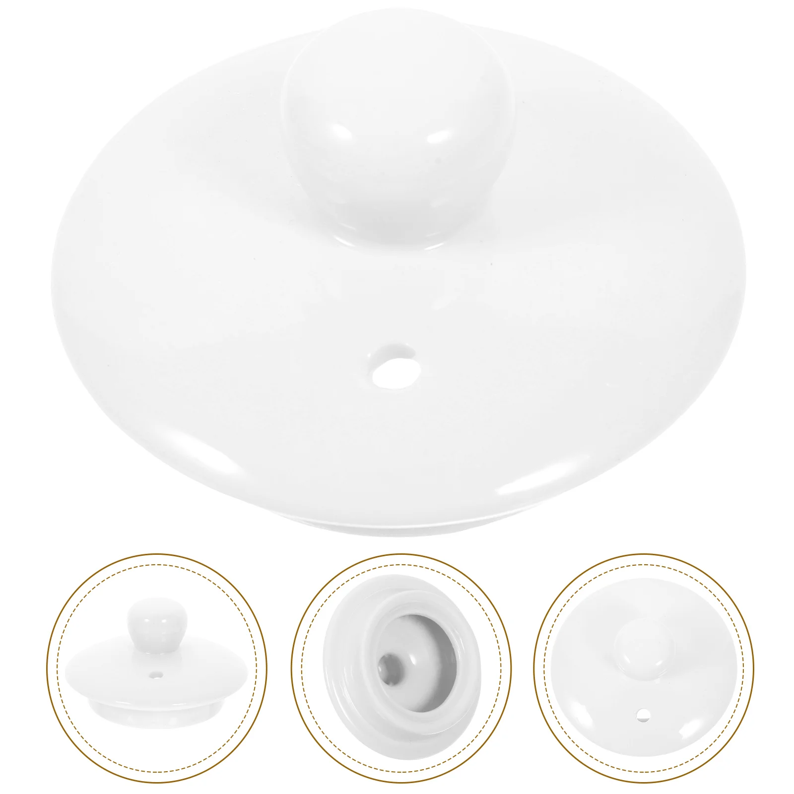 Tea Ceremony Accessories Cup Lid Small Ceramics Porcelain Replacement Teapot White
Tea Ceremony Accessories Cup Lid Small Ceramics Porcelain Replacement Teapot White
