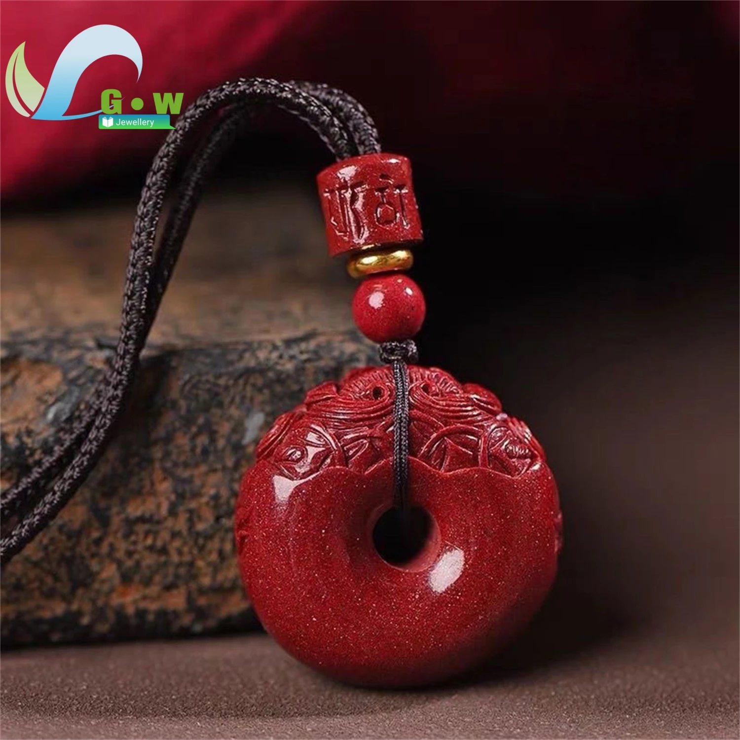 Natural Cinnabar Chinese Zodiac Pendant Adjustable Amulet Necklace Spiritual Jewelry Gift for Women Men Personalized Birth Year
Natural Cinnabar Chinese Zodiac Pendant Adjustable Amulet Necklace Spiritual Jewelry Gift for Women Men Personalized Birth Year
