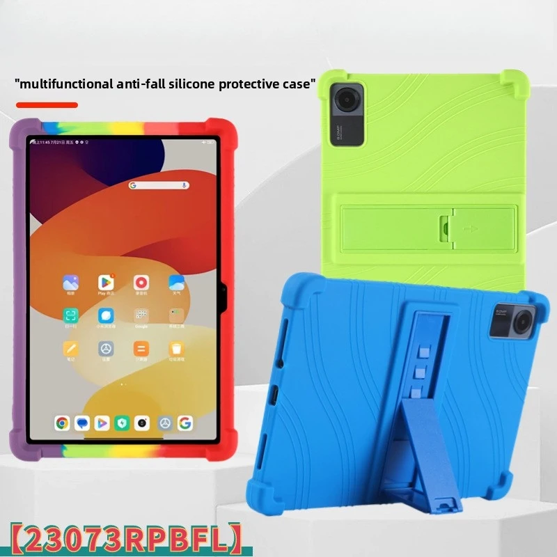 Shockproof TPU Case for Redmi Pad SE 11, Full Coverage Bumper with Kickstand Airbag, Multiple Colors
Shockproof TPU Case for Redmi Pad SE 11, Full Coverage Bumper with Kickstand Airbag, Multiple Colors