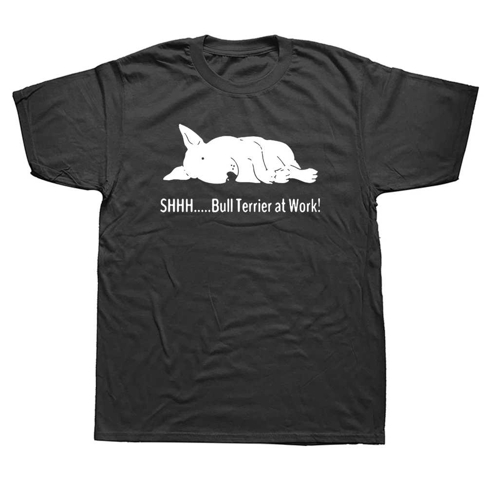 Funny Bull Terrier At Work T Shirts Graphic Fashion New Cotton Short Sleeve O-Neck Dog Dad Dogfather Gift Hip Hop T-shirt
Funny Bull Terrier At Work T Shirts Graphic Fashion New Cotton Short Sleeve O-Neck Dog Dad Dogfather Gift Hip Hop T-shirt