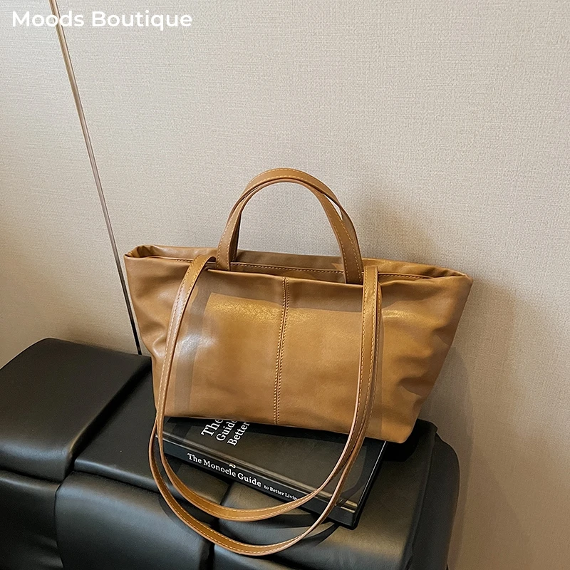 Branded Luxury Designer Tote Handbags For Women Soft PU Leather Large Capacity Shoper Shoulder Cross Body Bag With Compartment
Branded Luxury Designer Tote Handbags For Women Soft PU Leather Large Capacity Shoper Shoulder Cross Body Bag With Compartment
