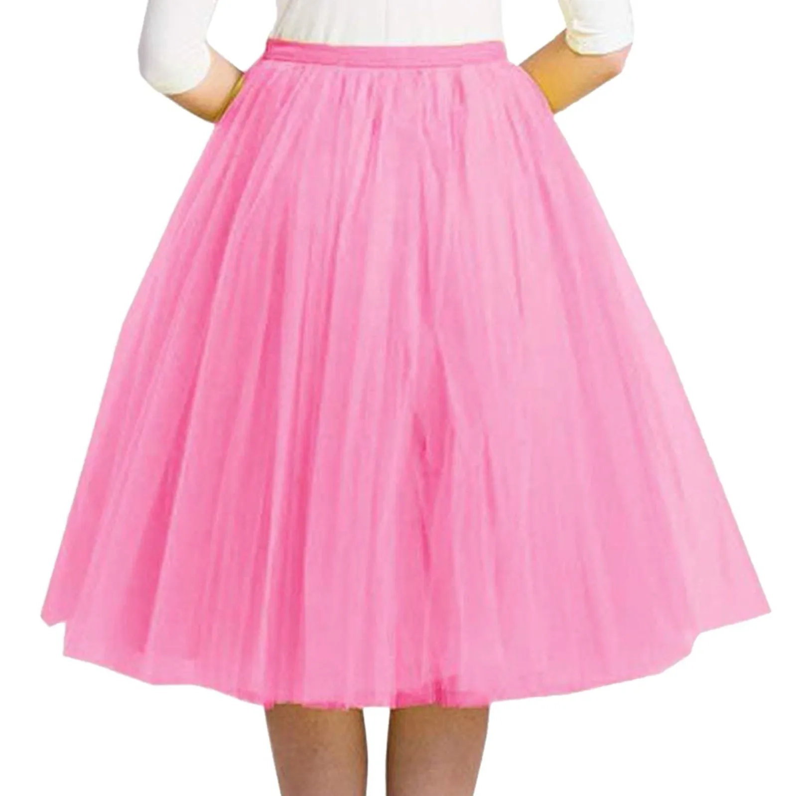 Candy-colored Skirt Women's Tulle Dress Christmas Masquerade Dress Stage Performance Ballet Fluffy Skirt Underskirt
Candy-colored Skirt Women's Tulle Dress Christmas Masquerade Dress Stage Performance Ballet Fluffy Skirt Underskirt