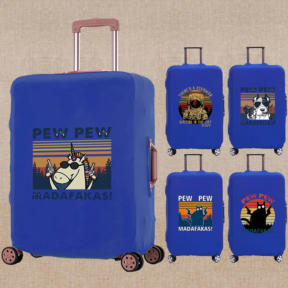 Luggage Cover Scratch Resistant Thicken Travel Accessory Covers Pew Print Trolley Protective Case Apply To 18-32 Inch Suitcase
Luggage Cover Scratch Resistant Thicken Travel Accessory Covers Pew Print Trolley Protective Case Apply To 18-32 Inch Suitcase