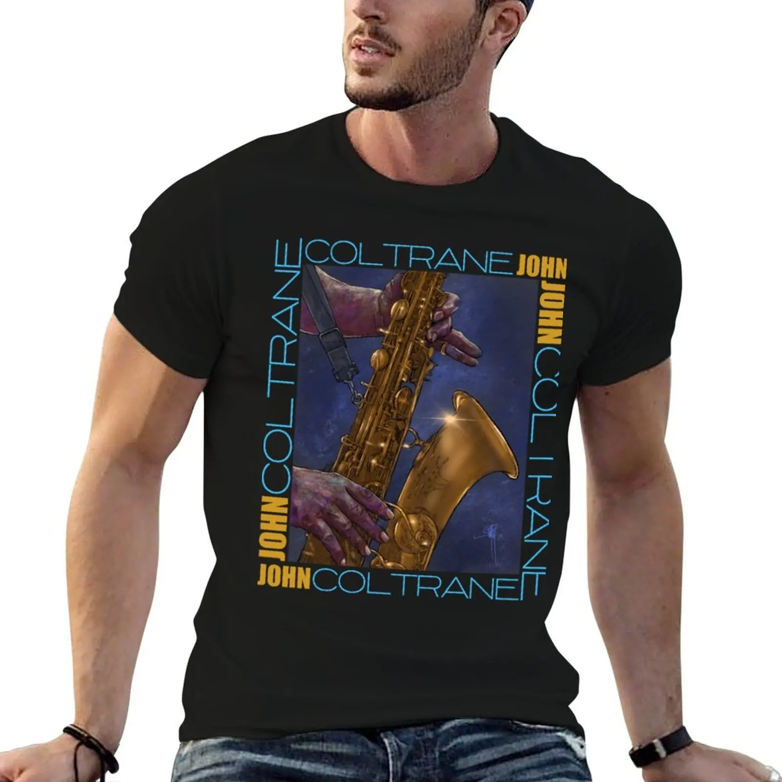 John Coltrane T-Shirt graphic t shirts for man t shirts cotton 100% man t shirts for men casual T-Shirt
John Coltrane T-Shirt graphic t shirts for man t shirts cotton 100% man t shirts for men casual T-Shirt