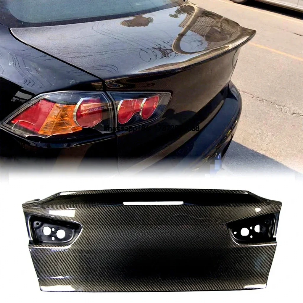 For 2007-2016 Lancer Evolution X Modified and Upgraded TDL Ducktail Lightweight Carbon Fiber Trunk Lid
For 2007-2016 Lancer Evolution X Modified and Upgraded TDL Ducktail Lightweight Carbon Fiber Trunk Lid