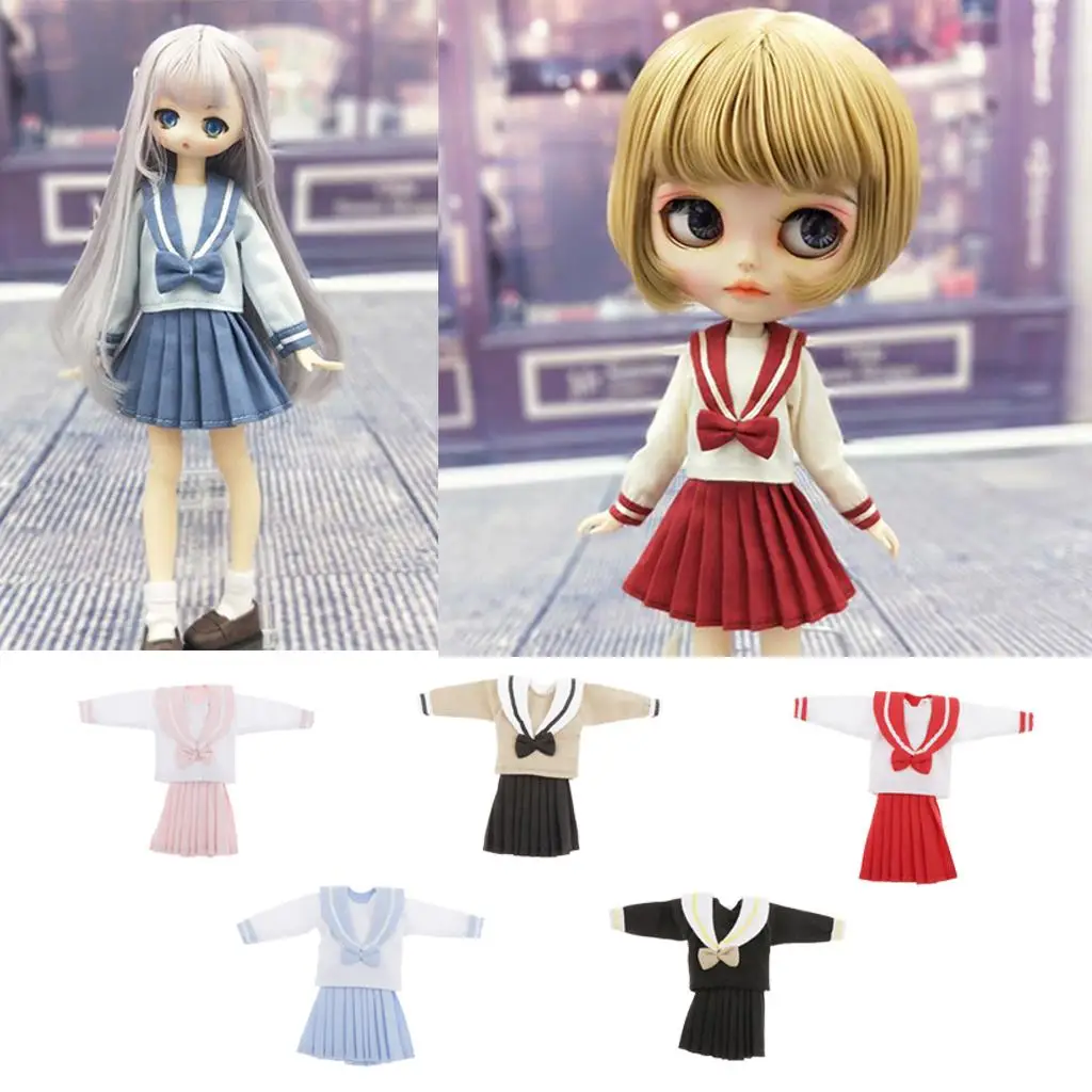 Kawaii милые аксессуары для кукол 1/6, школьная форма, одежда для кукол BJD 12 дюймов
Kawaii милые аксессуары для кукол 1/6, школьная форма, одежда для кукол BJD 12 дюймов