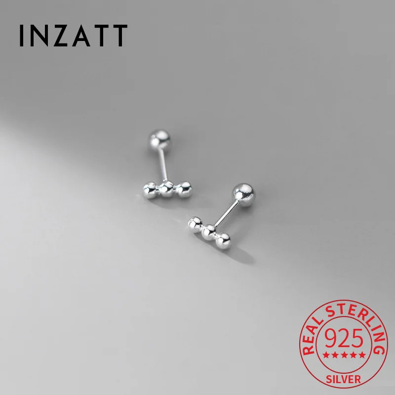 INZATT настоящее серебро 925 пробы с крестом и буквой T, винтованные серьги-гвоздики для модных женщин, ювелирные аксессуары в стиле панк
INZATT настоящее серебро 925 пробы с крестом и буквой T, винтованные серьги-гвоздики для модных женщин, ювелирные аксессуары в стиле панк