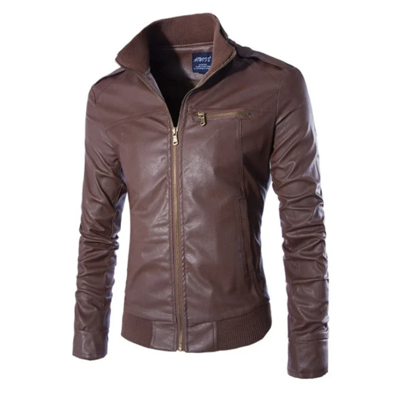 2023 New Winter Men's Leather Jacket Motorcycle Racing Leather Coat Clothes Korean Fashion Men's Wear
2023 New Winter Men's Leather Jacket Motorcycle Racing Leather Coat Clothes Korean Fashion Men's Wear