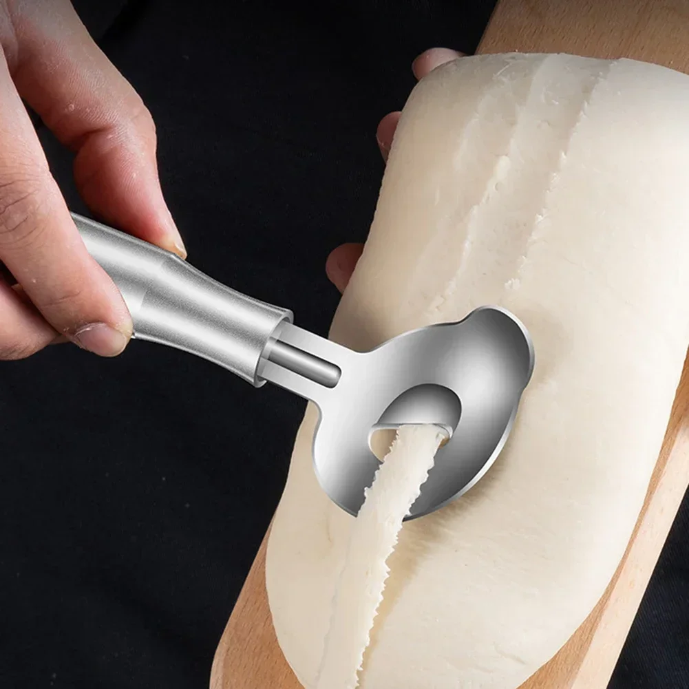 Household Stainless Steel Noodles Dough Cutter Manual Wide Mouth Sliced Noodle Knife-Cooking Pasta Tools Kitchen Gadget
Household Stainless Steel Noodles Dough Cutter Manual Wide Mouth Sliced Noodle Knife-Cooking Pasta Tools Kitchen Gadget
